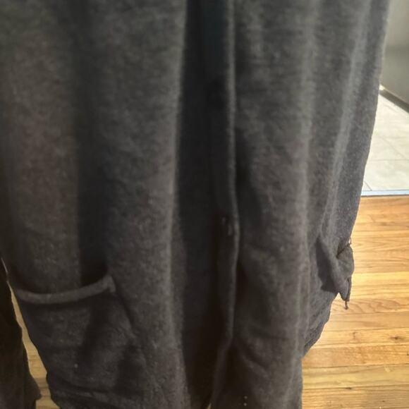 Barefoot Dreams Dark Grey Cardigan Sweater – XXXL Cozy Luxe - Picture 9 of 9